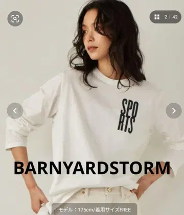 BARNYARDSTORM / SPORTS 롱 T