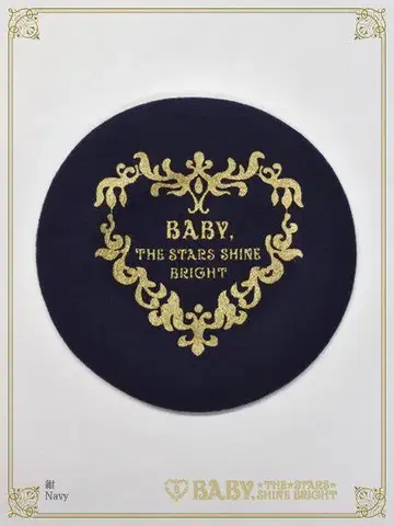 BABY, 네이비 컬러 프린세스 드롭