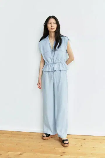 미사용 새상품 ZARA 셋업 상의 팬츠 2세트
