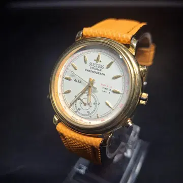 ALBA 알바 세이코 SUCCESS 크로노그래프 시계 빈티지