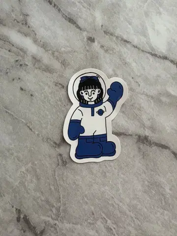 리토그리 ambitious 스티커 아사히 우주복