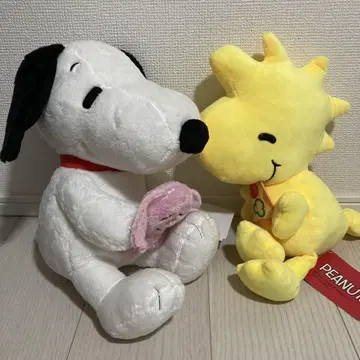 봉제 인형 스누피 우드스탁 부활절 피자