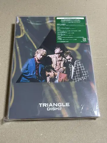 DISH// TRIANGLE 초회 생산 한정판 B CD+Blu-ray