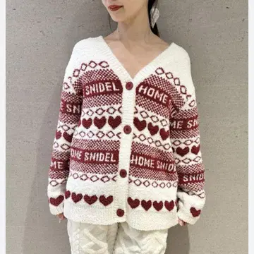 노르딕 가디건 SNIDEL HOME 스나이델 홈 가디건