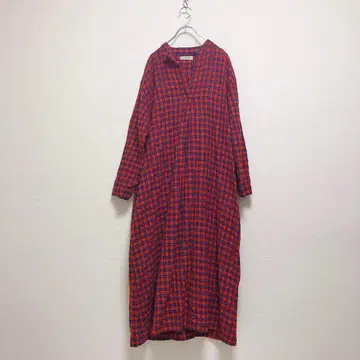 ICHI Antiquites 이치앤티크 울 거즈 원피스