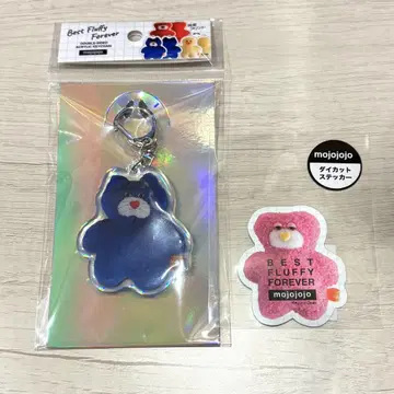 [ mojojojo ] 양면 아크릴 키링 & 다이컷 스티커