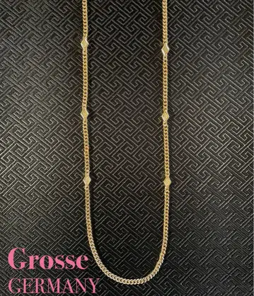 Grosse Germany 골드 롱 목걸이