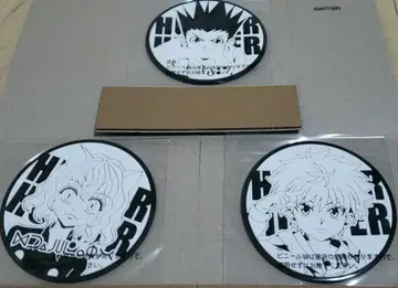 HUNTER x HUNTER 빅 러버 코스터 3개 세트