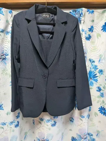 네이비 정장 자켓
