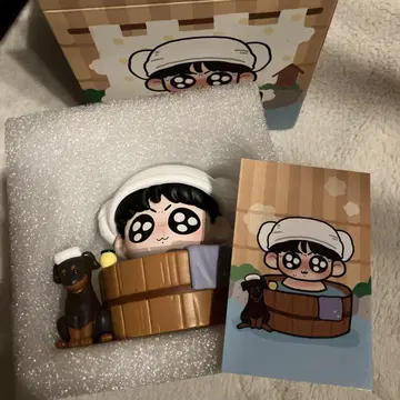 구구투기 투기 피규어 사우나 목욕탕 BTS