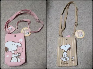 스누피 SNOOPY PEANUT 숄더백 니트 세트