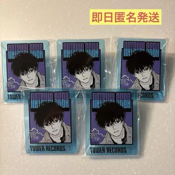 SAKAMOTO DAYS 타워 레코드 카페 아크릴 배지 세바 나츠키 5개