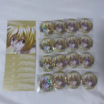 크라피카 헌터헌터 HUNTER x HUNTER 캔뱃지 아니아트