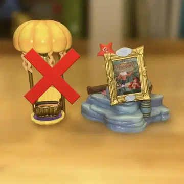 디즈니 미니어처 피규어 컬렉션 머메이드 드라군