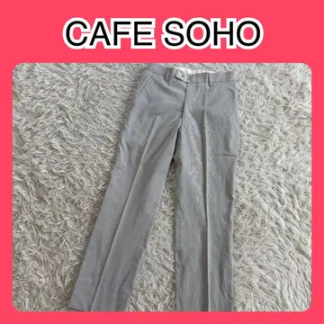 CAFE SOHO 그레이 슬랙스