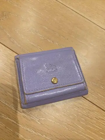 ILBISONTE 일비종떼 컴팩트 월렛 3단 폴더형 지갑 퍼플