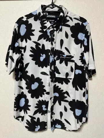 JACQUEMUS LE SPLASH 반팔 플라워 프린트 셔츠