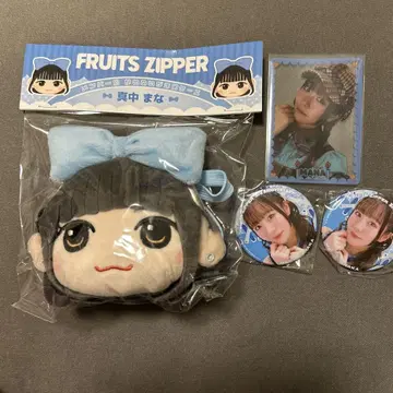 FRUITS ZIPPER 마나카 마나 카와누이 가마구치 케이스