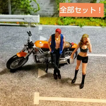 1/64 정밀 피규어, 바이크 세트, 토미카, 핫휠