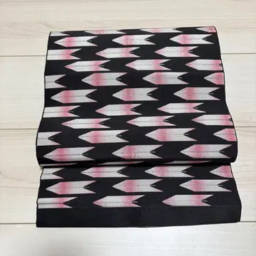 세탁 가능한 나고야 오비 야가스리 패턴