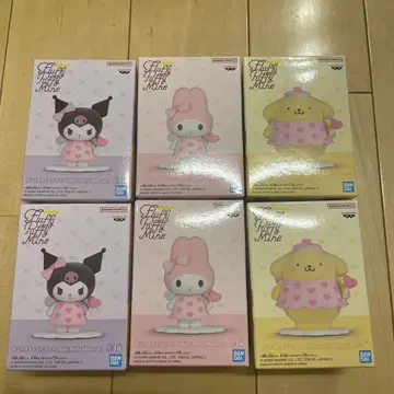 산리오 피규어 Fluffy Puffy Mine 3종 세트