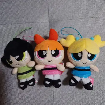 파워퍼프걸 봉제 인형 세트