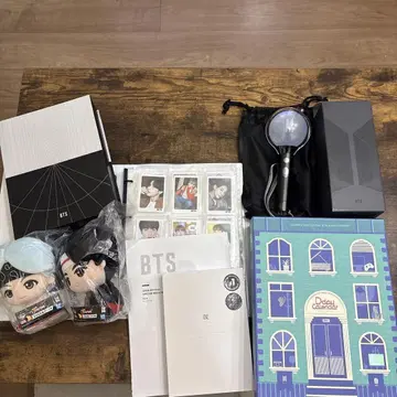 BTS 한정판 굿즈 응원봉 앨범