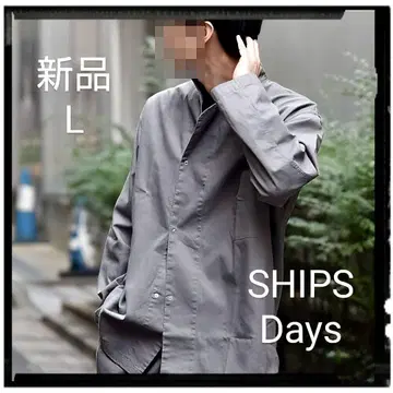 SHIPS Days [ 새상품 ] 옥스퍼드 호스피탈 셔츠 자켓
