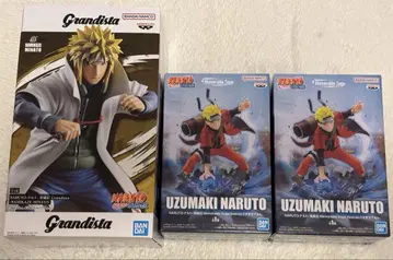 NARUTO Grandista 나미카제 미나토 우즈마키 나루토 피규어