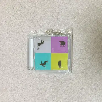 마카로니 연필 미니어처 CD풍 키링 season