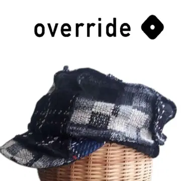 오버라이드 트위드 헌팅 캡