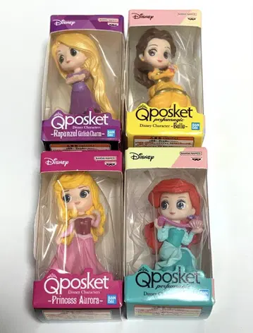디즈니 캐릭터 Qposket 큐포스켓 미니어처 컬렉션