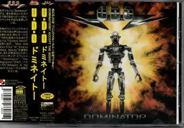 U.D.O.- Dominator 도미네이터 일본반 오비 포함