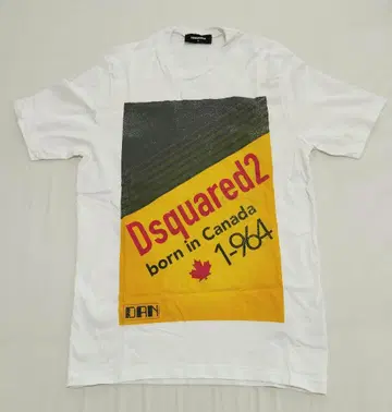 디스퀘어드 프린트T셔츠 새상품급