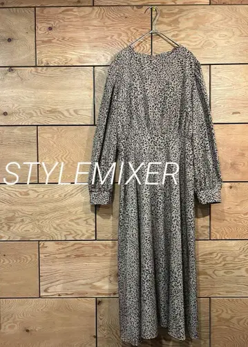 컨디션 최상 STYLEMIXER 레오파드 원피스