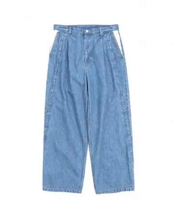 stein RECONSTRUCTION WIDE DENIM JEANS