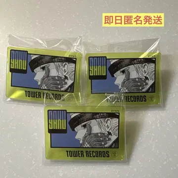 SAKAMOTO DAYS 타워 레코드 카페 아크릴 배지  3개