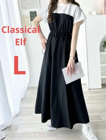 ClassicalElf 클래식 엘프 뷔스티에 도킹 원피스