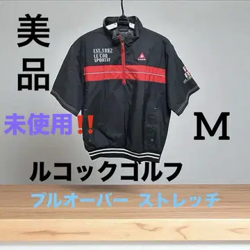 새상품급 르꼬끄 골프 바람막이 반팔 풀오버 스니드 M