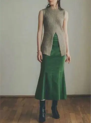 CLANE 코듀로이 머메이드 스커트