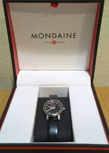 MONDAINE 손목시계(쿼츠) 블랙