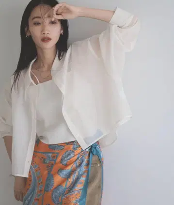 LOWRYS FARM 로리즈팜 시어 셔츠 LS* 231459