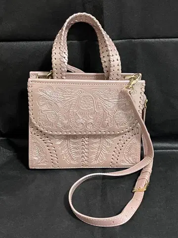 Mini satchel MTLC 핑크 골드