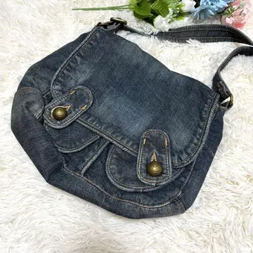 GAP 갭 데님 숄더백 숄더 블루