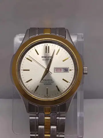 [가동 정밀도 확인됨] RICOH 리코 ATRANTA 실버 x 골드