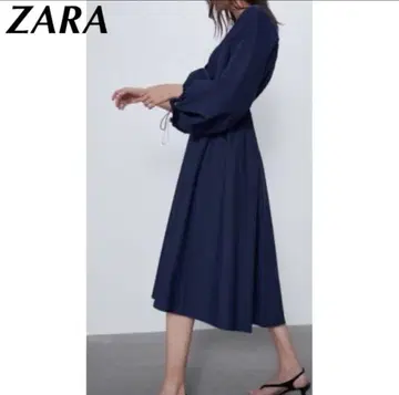 새상품급 ZARA 벌룬 슬리브 원피스