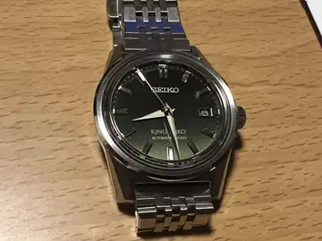 킹 세이코 KING SEIKO 자동 손목시계 SDKS025 그린 다이얼