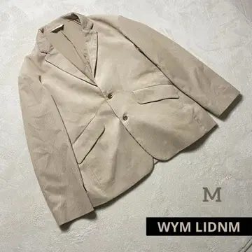WYM LIDNM 자켓 베이지 코듀로이 귀여운 리드롬