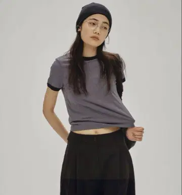 [ todayful ] 링거T셔츠 그레이