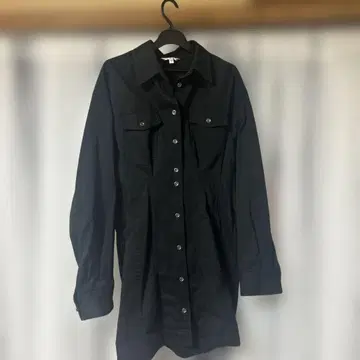 MOUSSY 블랙 원피스